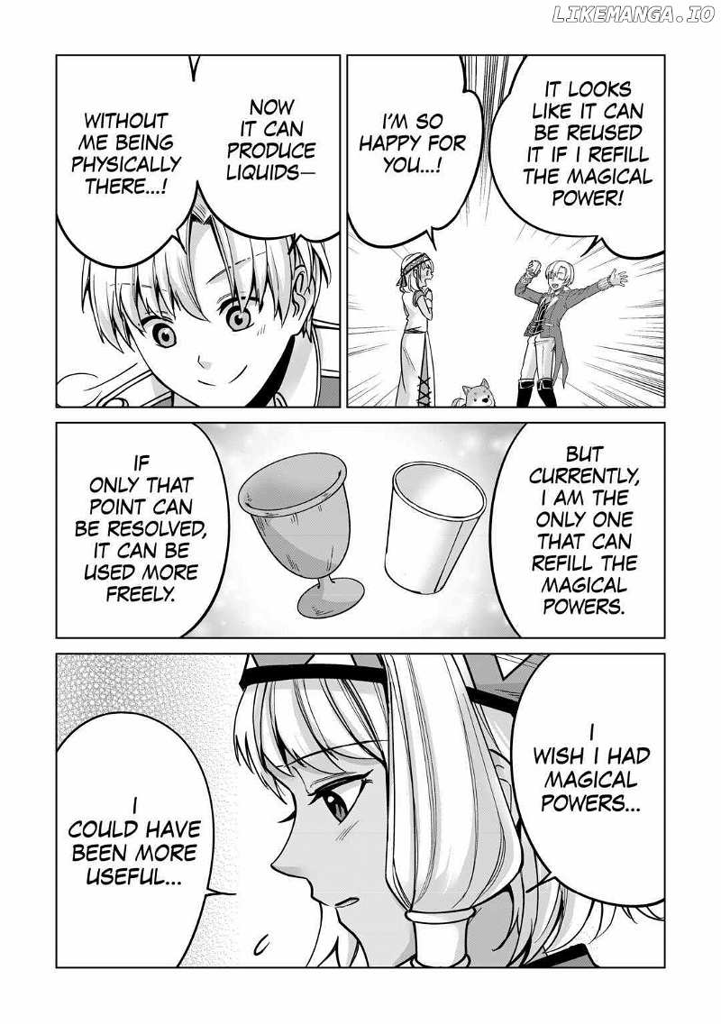After Receiving the Sacred Item “Cup” That Can Only Produce Water, I Decided To Live Freely in Barren Land Chapter 13 - page 25