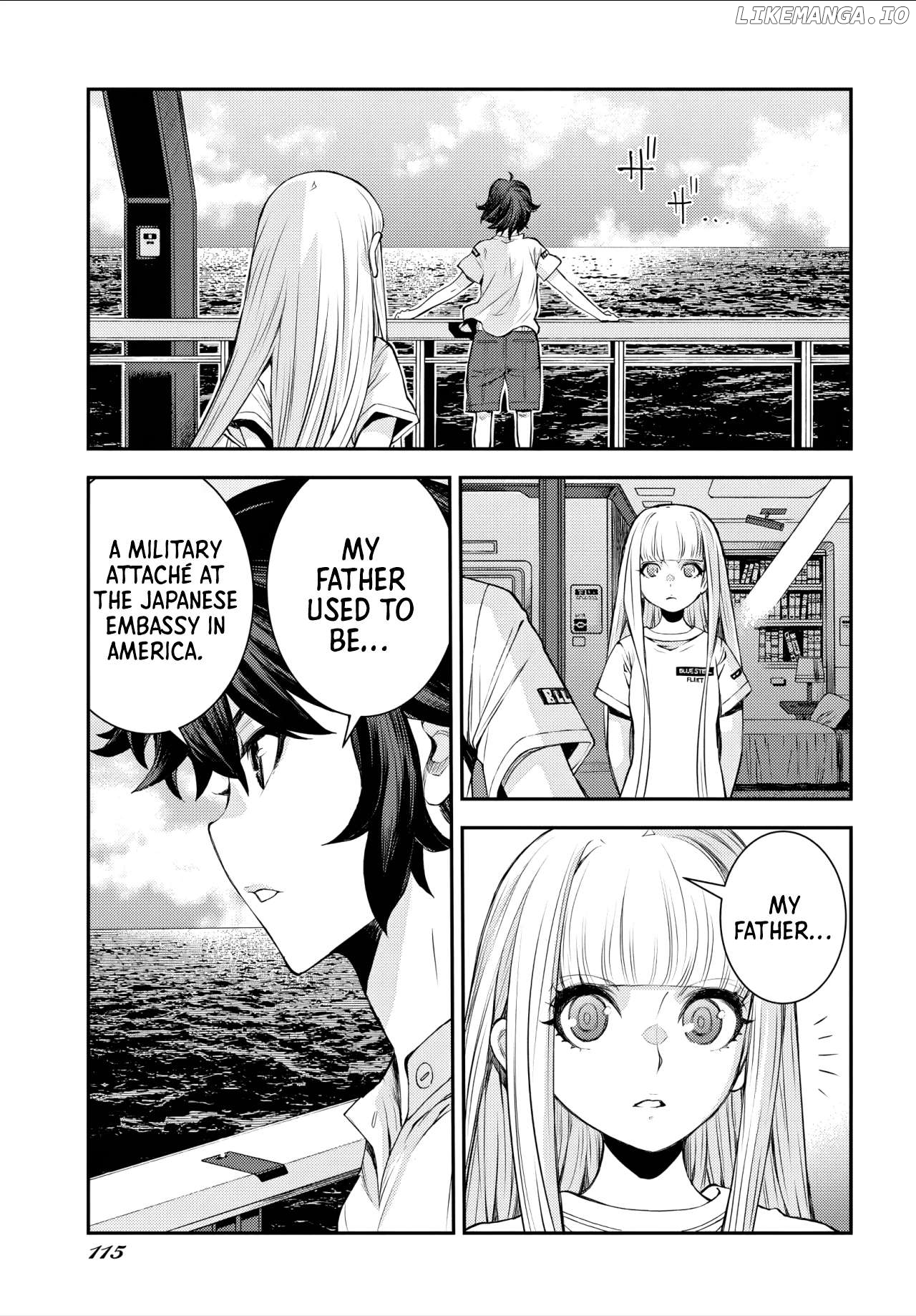 Aoki Hagane No Arpeggio Chapter 157 - page 10