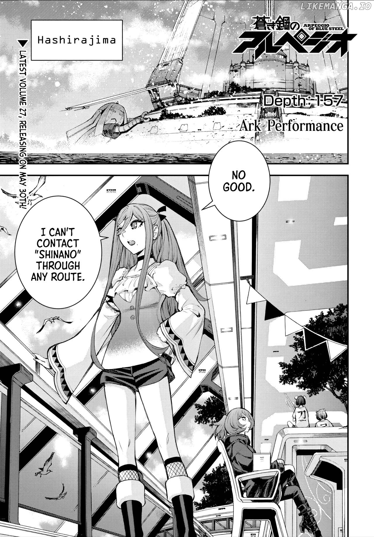 Aoki Hagane No Arpeggio Chapter 157 - page 2