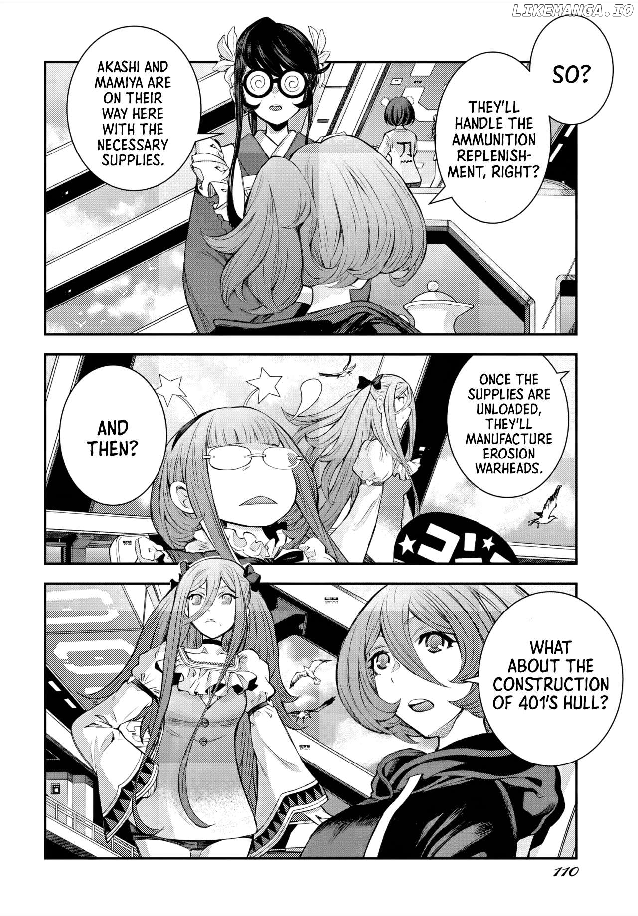 Aoki Hagane No Arpeggio Chapter 157 - page 5