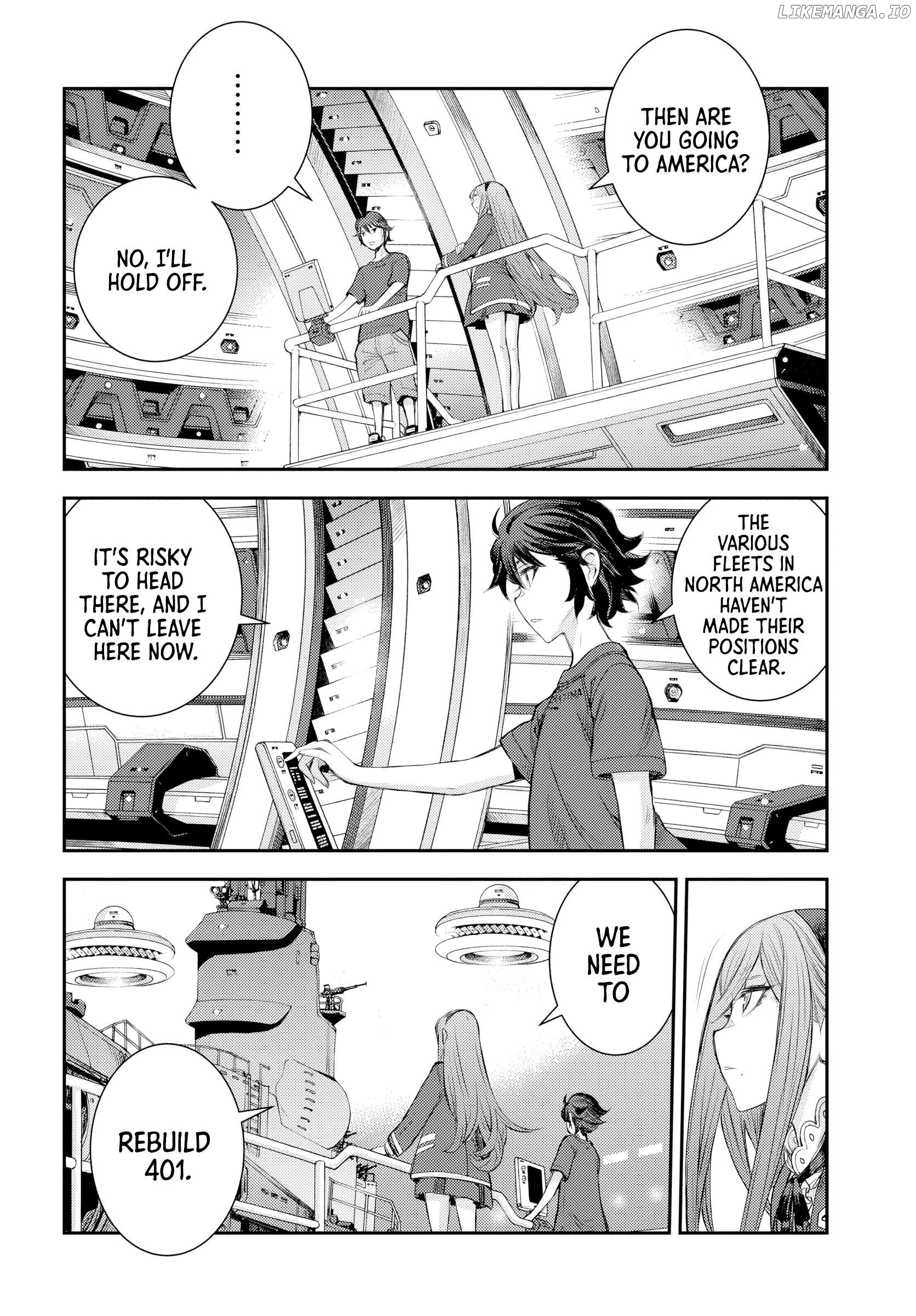 Aoki Hagane No Arpeggio Chapter 158 - page 26