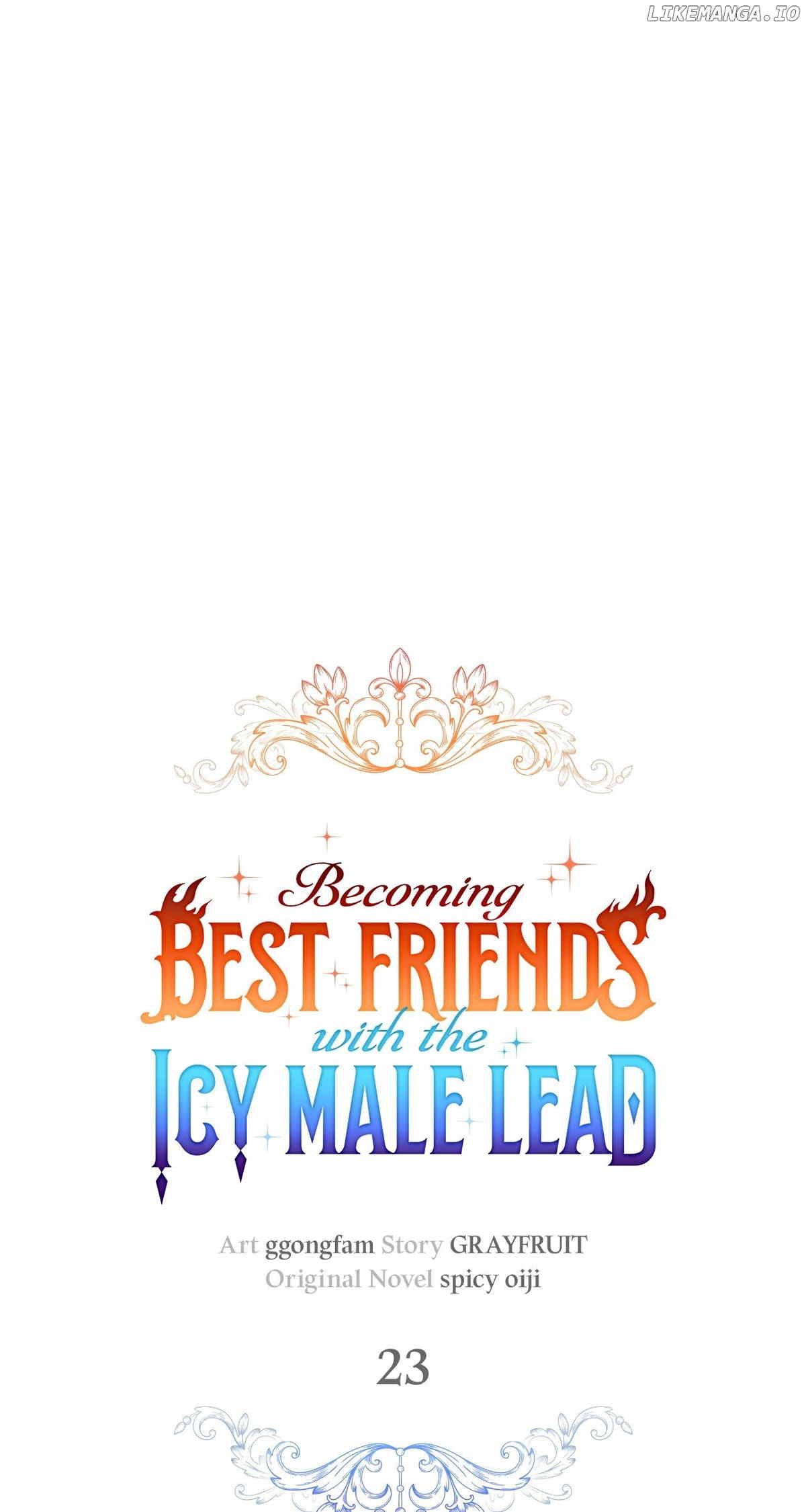 Becoming Best Friends With the Icy Male Lead Chapter 23 - page 6