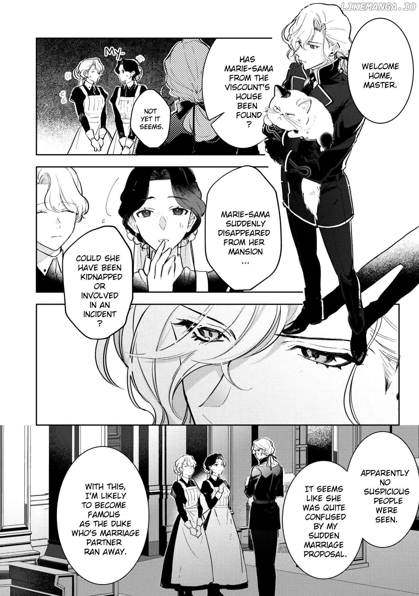 Busaneko ni Kaerareta Kiyowa Reijou desu ga, Saikyou no Gunjin Koushaku ni Hirowarete Kizetsu Sunzen desu Chapter 4 - page 4