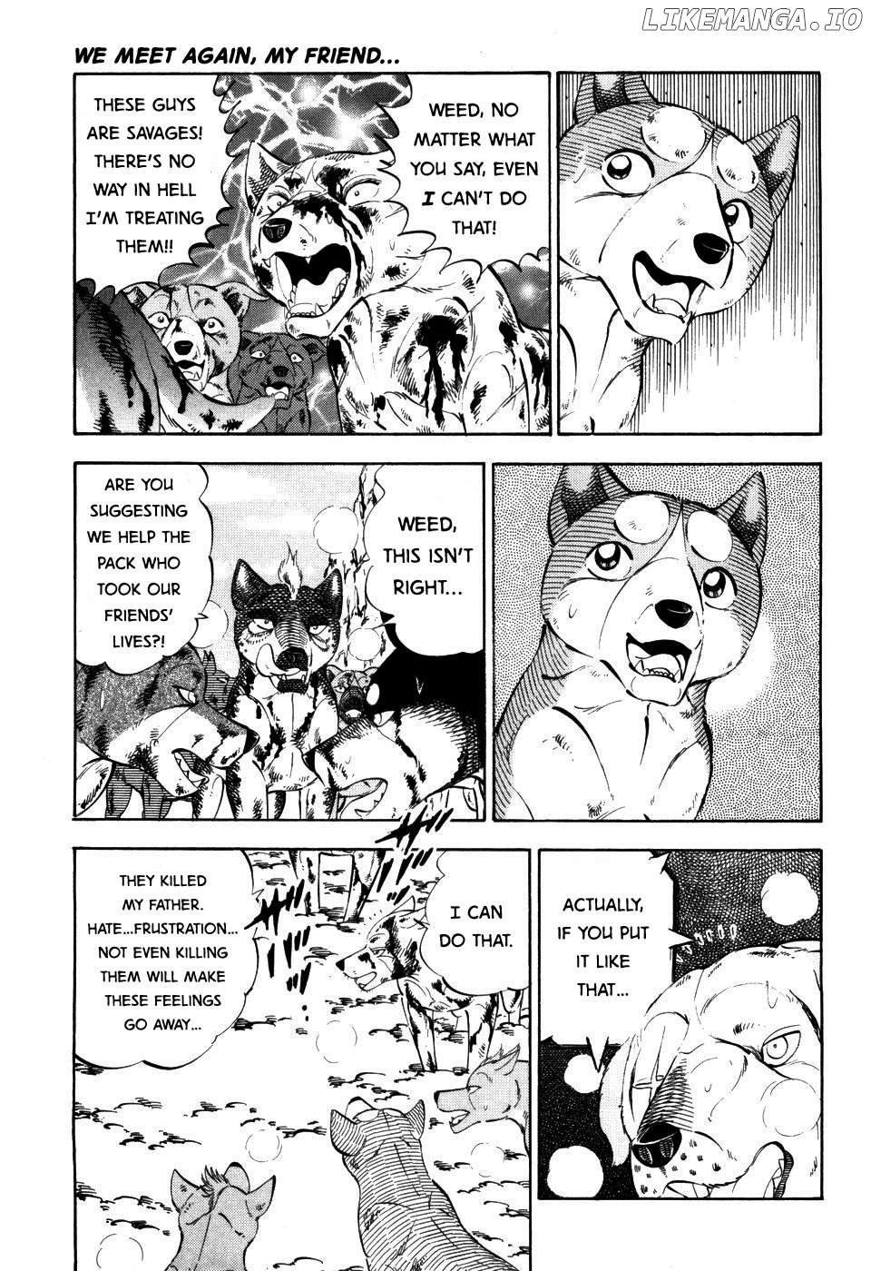 Ginga Densetsu Weed Chapter 398 - page 14