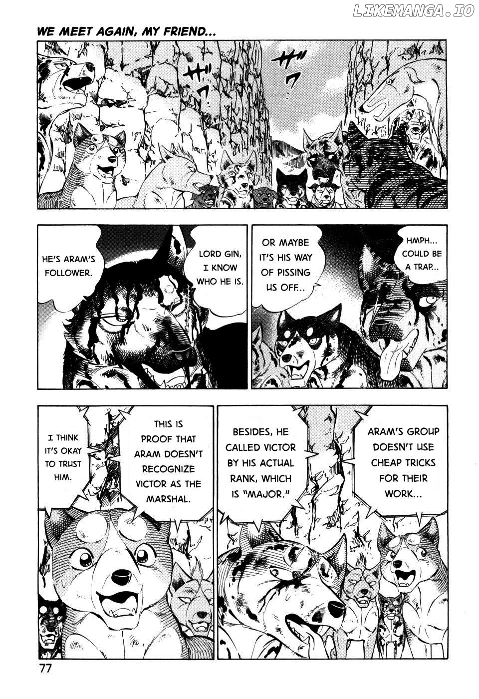 Ginga Densetsu Weed Chapter 398 - page 21