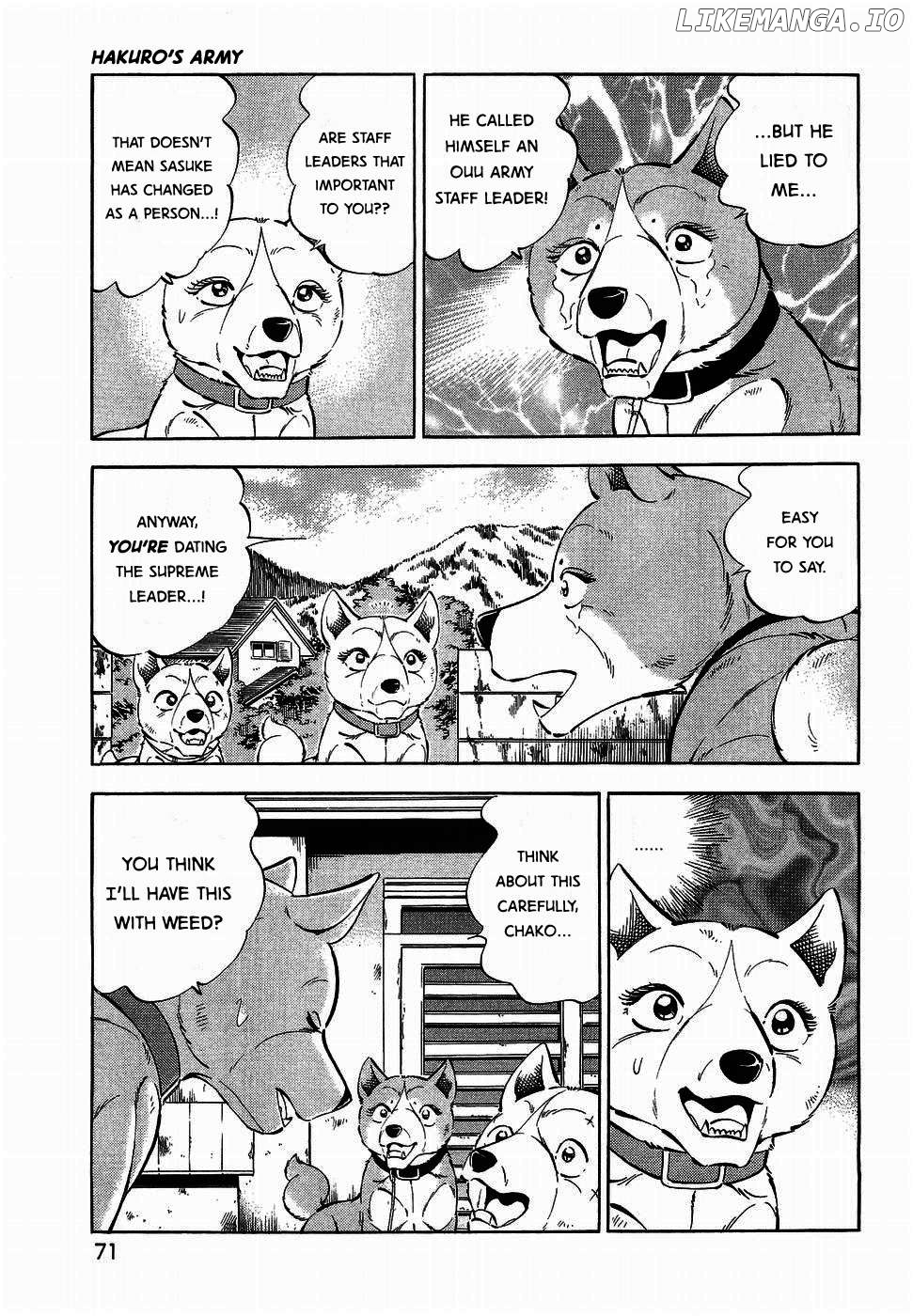 Ginga Densetsu Weed Chapter 318 - page 14