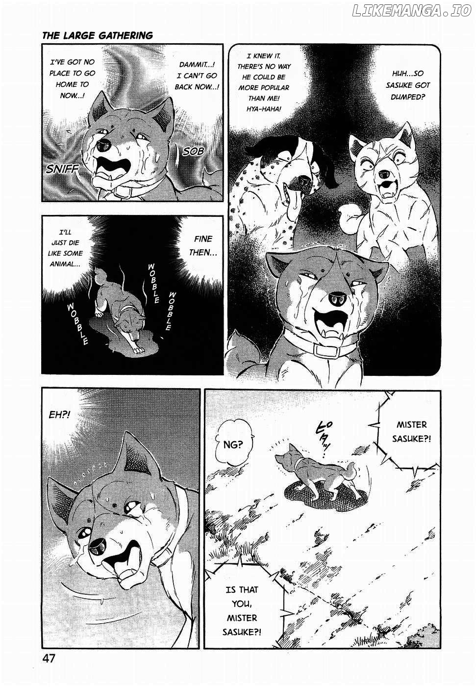 Ginga Densetsu Weed Chapter 317 - page 13
