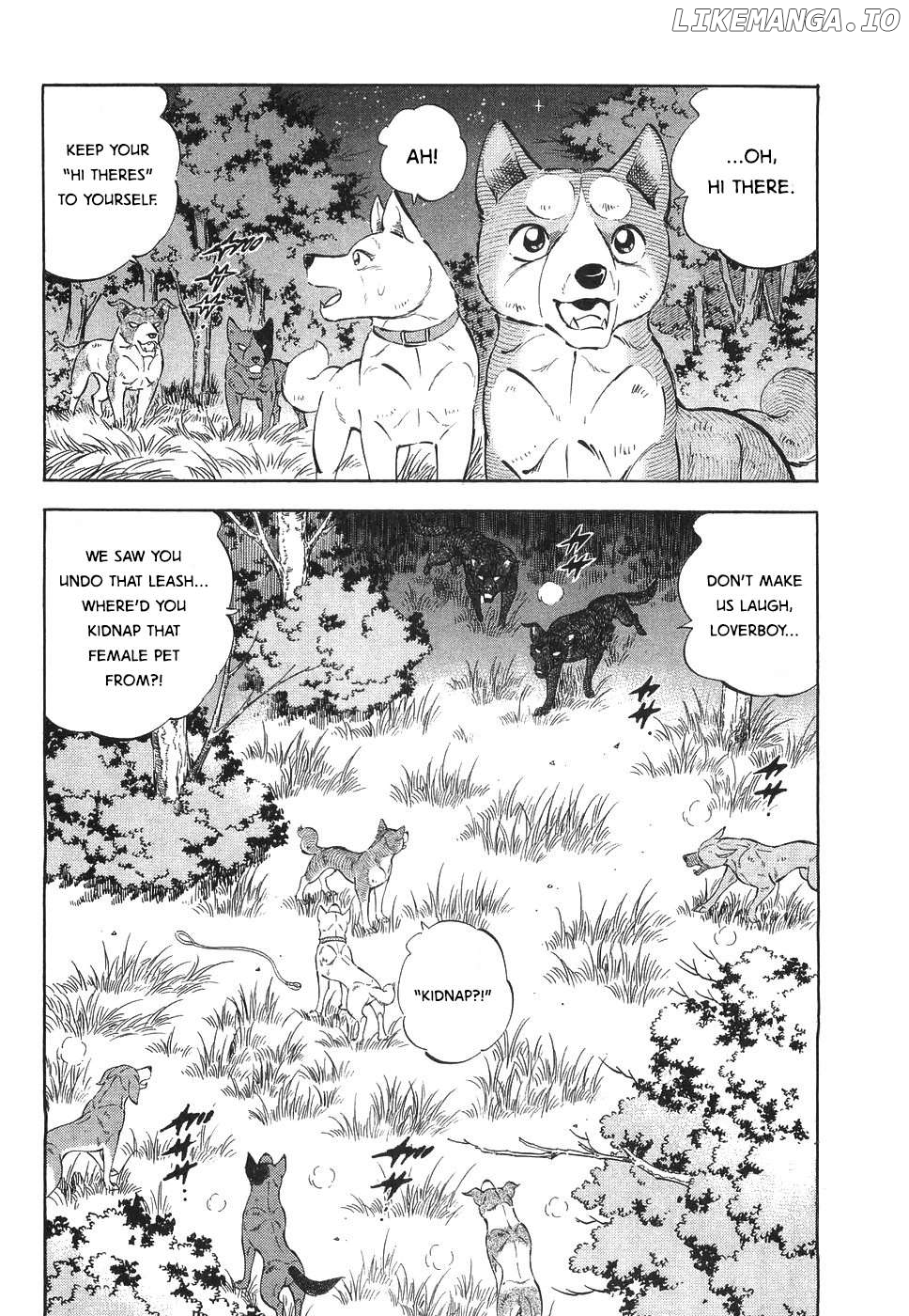 Ginga Densetsu Weed Chapter 327 - page 14