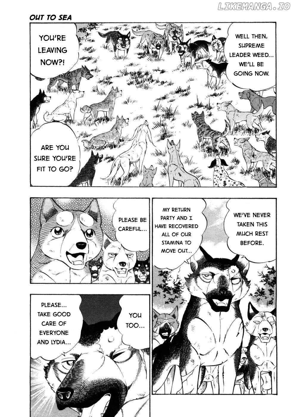 Ginga Densetsu Weed Chapter 422 - page 7