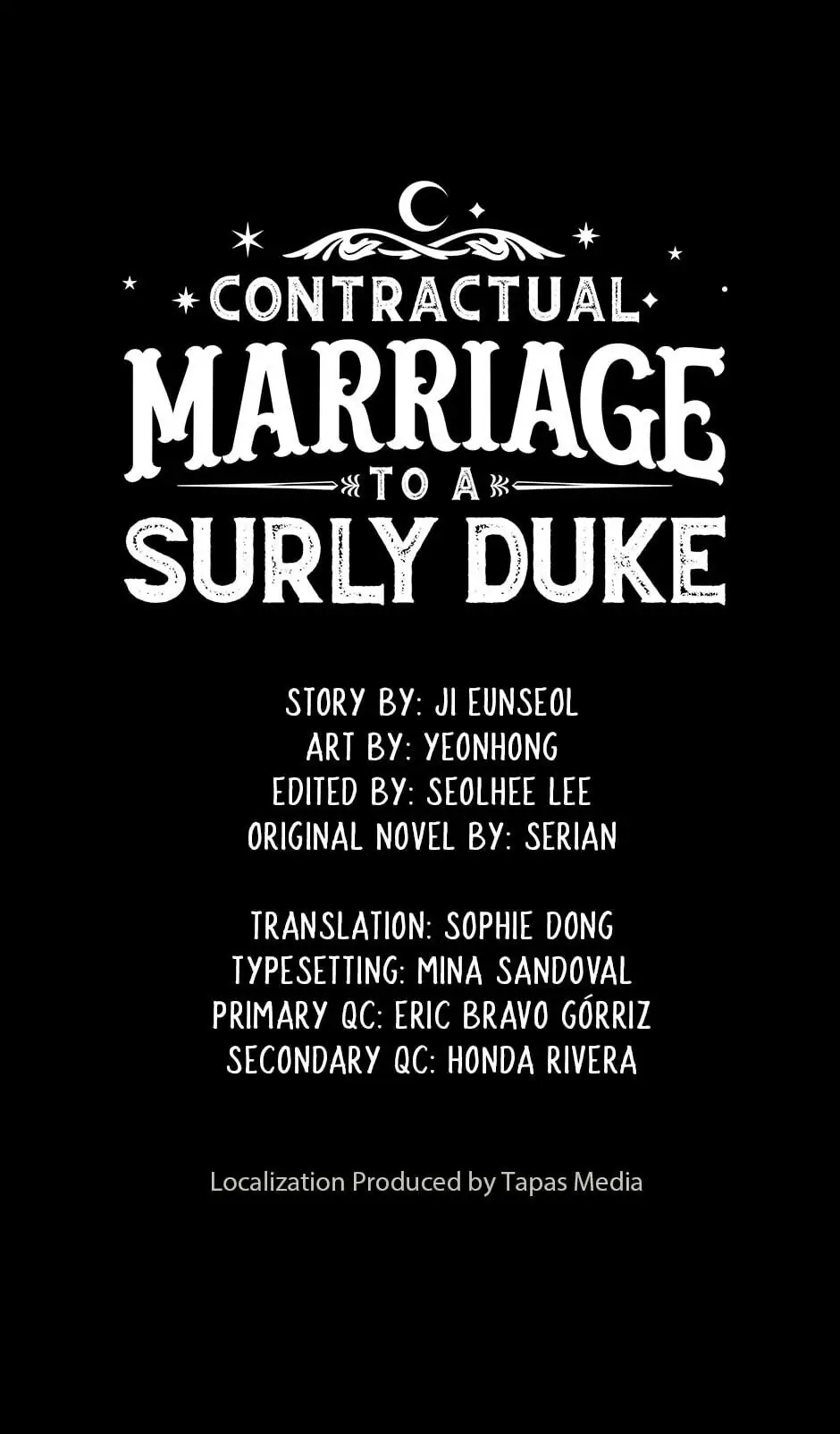 Contractual Marriage to a Surly Duke Chapter 4 - page 1