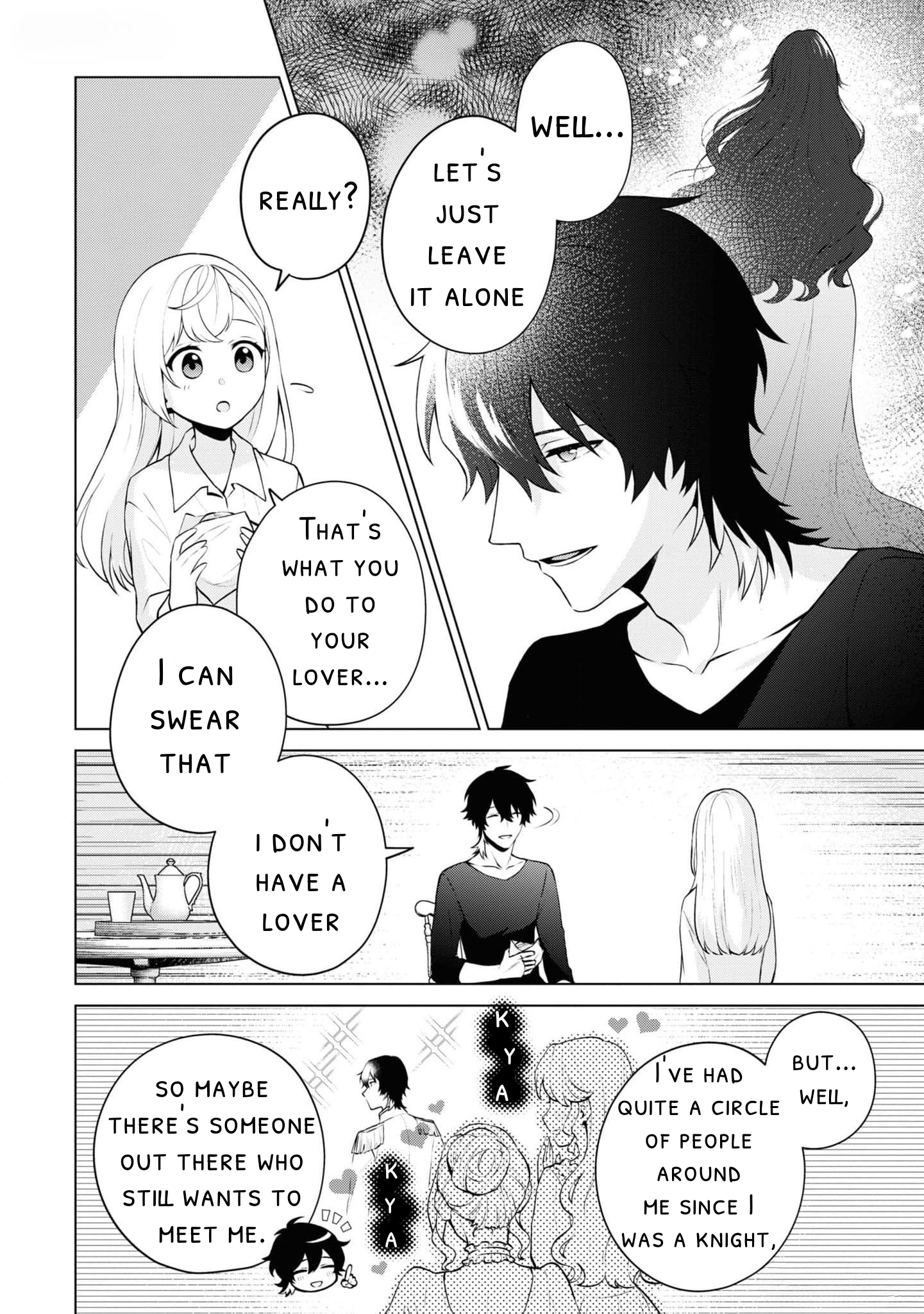 Seishin Seijo: Konyaku Hakisareta Tsuihou Seijo desu ga, Ookami Ouji no Noroi wo Toite Dekiaisaretemasu Chapter 8 - page 2