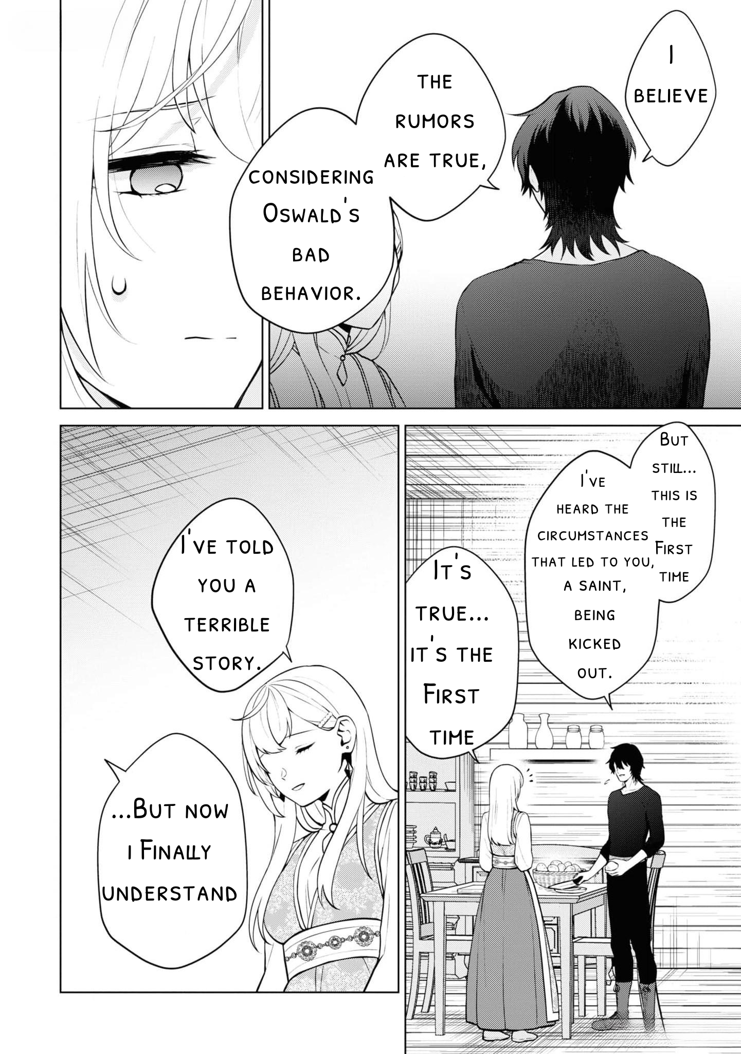 Seishin Seijo: Konyaku Hakisareta Tsuihou Seijo desu ga, Ookami Ouji no Noroi wo Toite Dekiaisaretemasu Chapter 8 - page 26