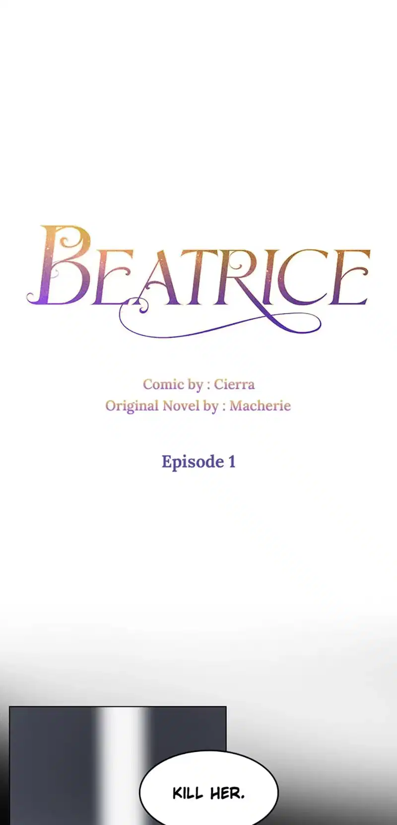 Beatrice Chapter 1 - page 1