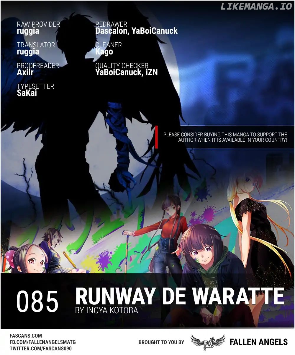 Runway De Waratte chapter 85 - page 1