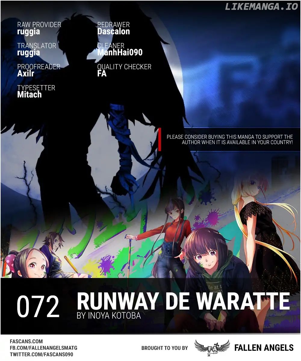 Runway De Waratte chapter 72 - page 1