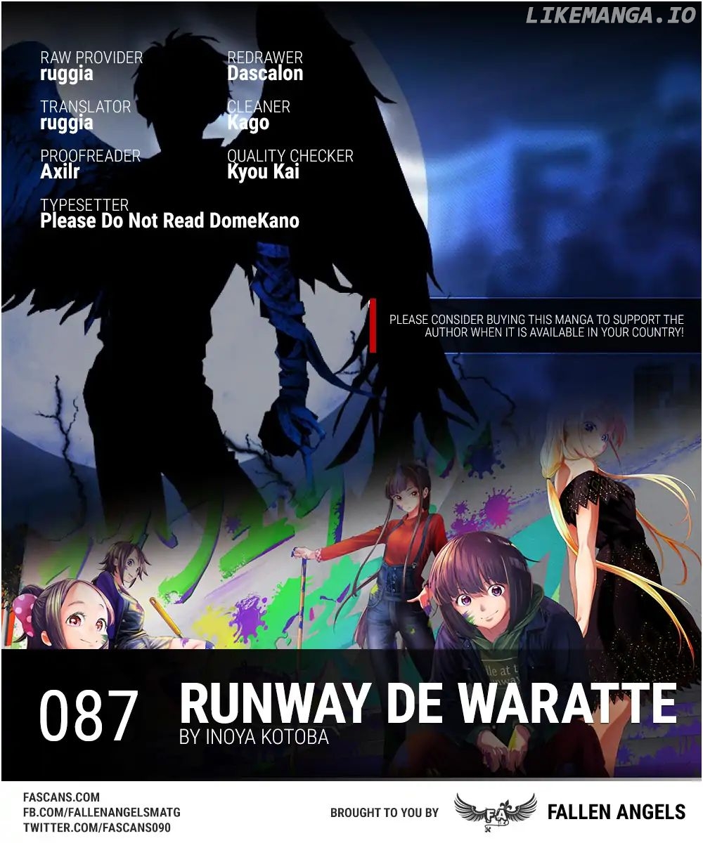 Runway De Waratte chapter 87 - page 1