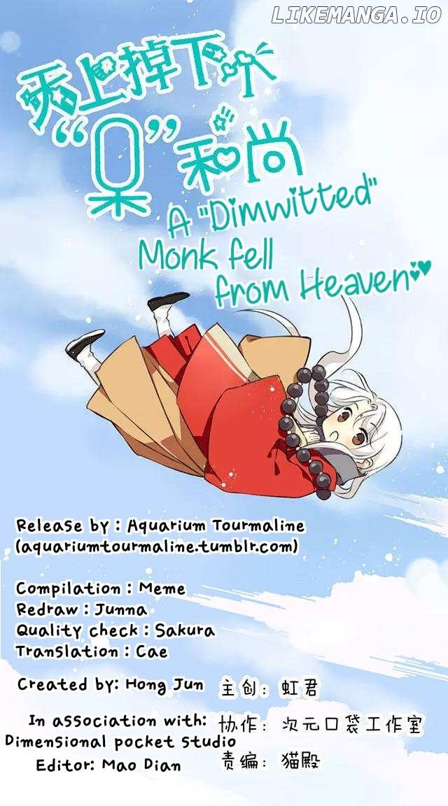 A "Dimwitted" Monk fell from Heaven chapter 20 - page 1