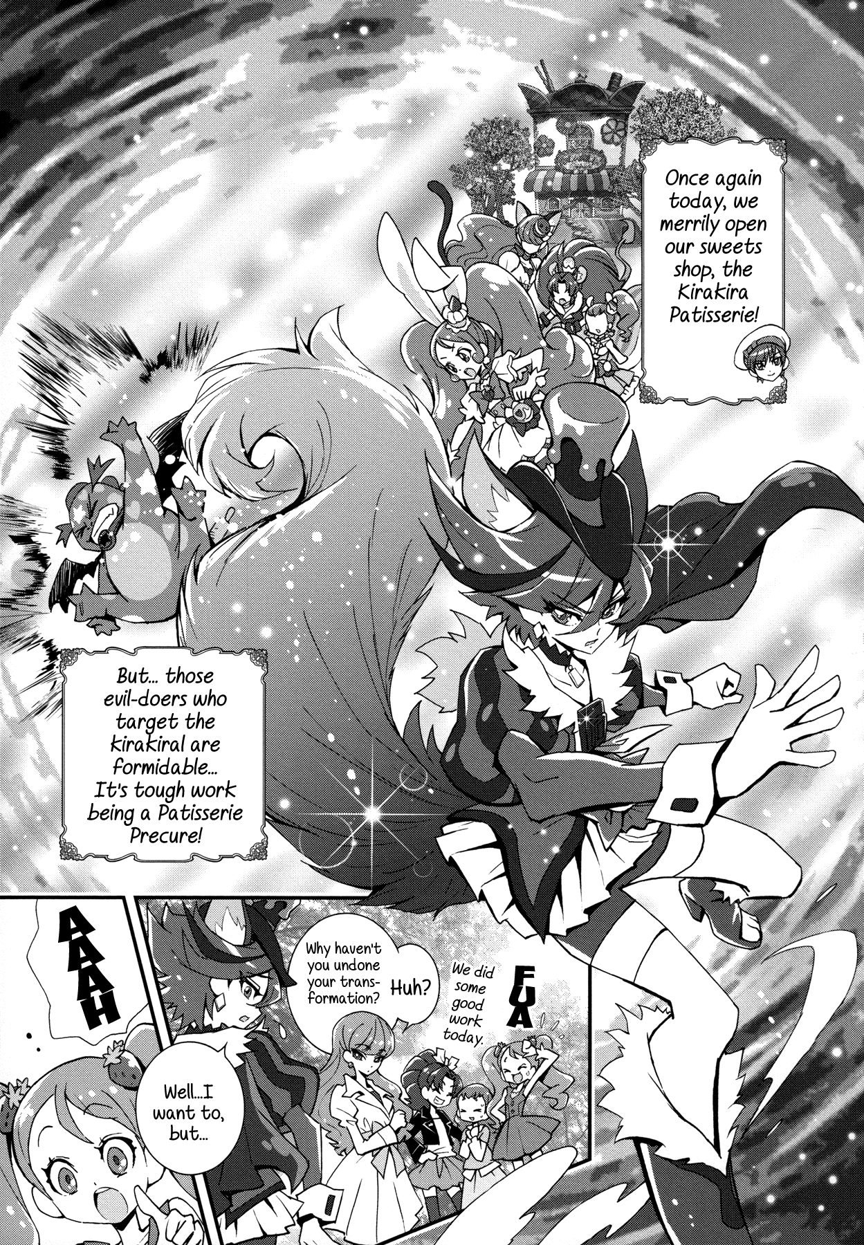 Kirakira Precure A La Mode chapter 4 - page 1