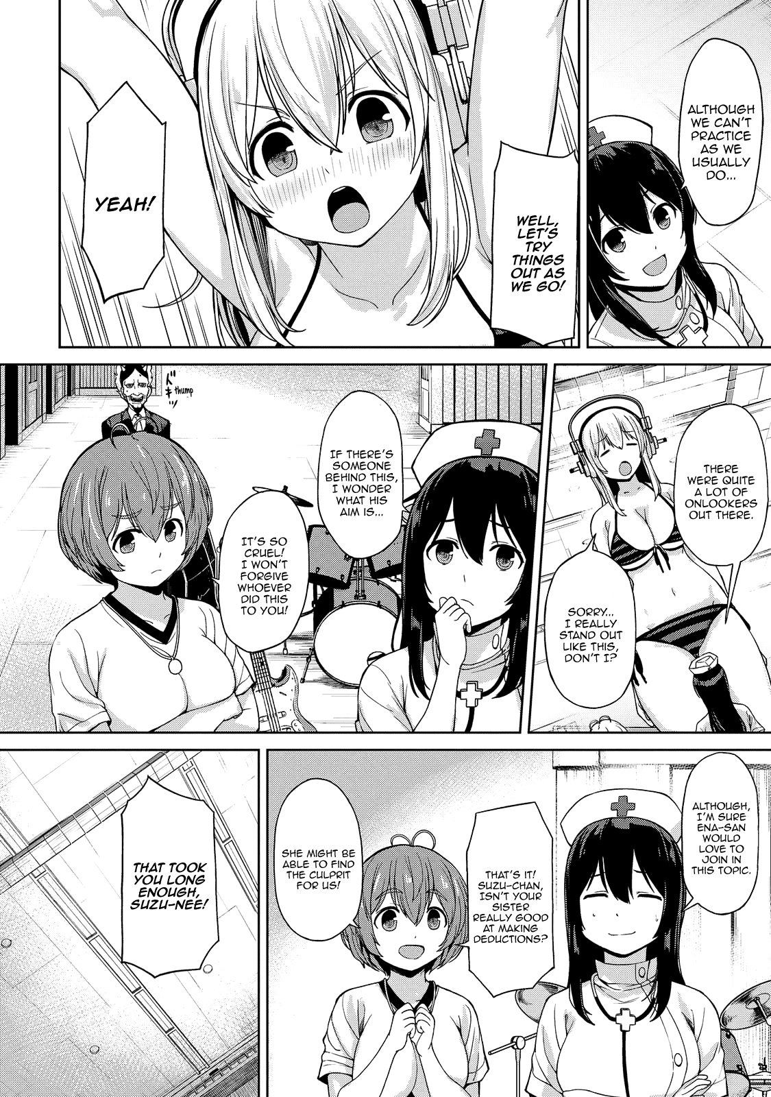 Inconvenient Daily Life Of The Super Sonico chapter 4 - page 13