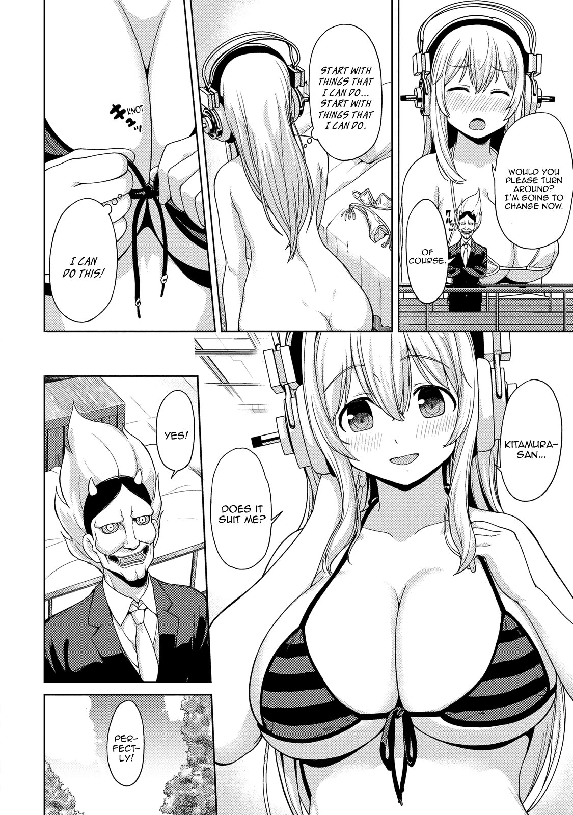 Inconvenient Daily Life Of The Super Sonico chapter 4 - page 5