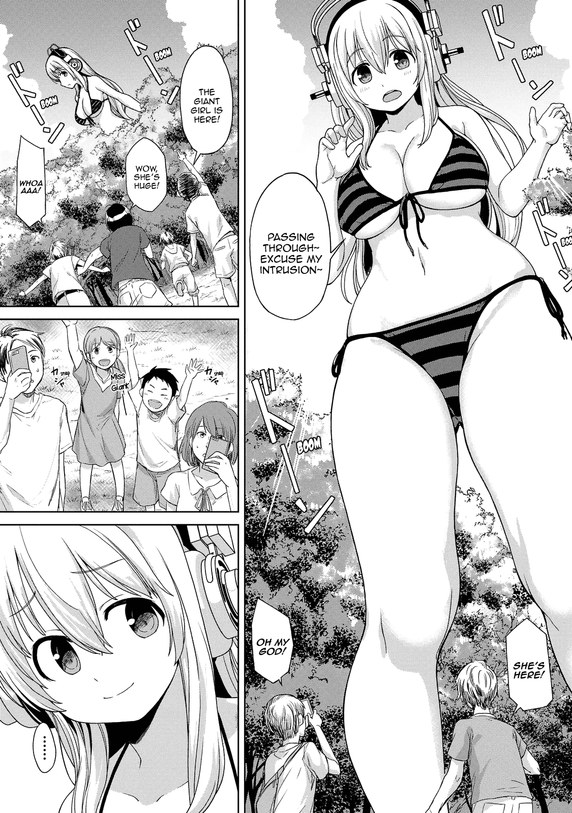 Inconvenient Daily Life Of The Super Sonico chapter 4 - page 6