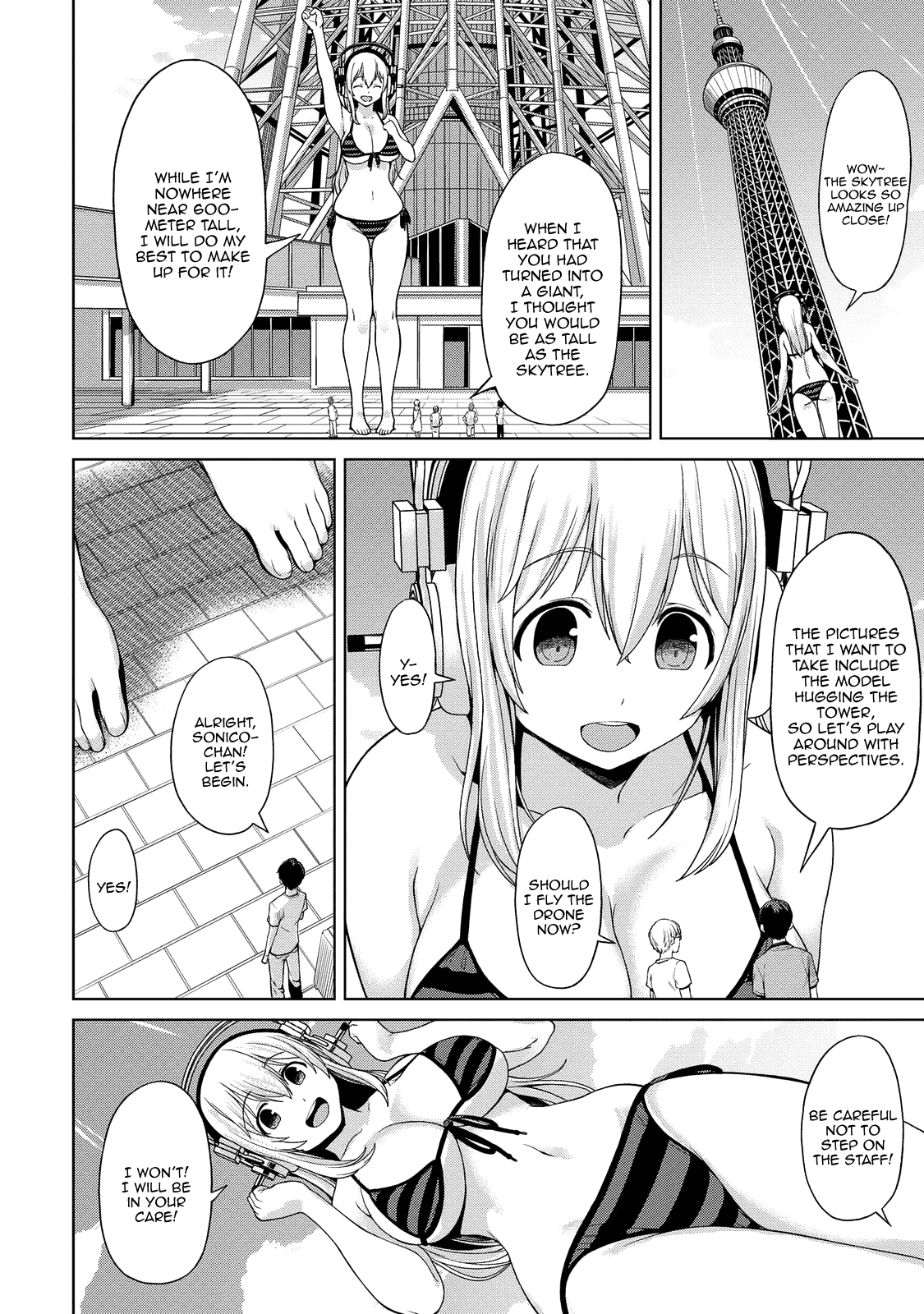 Inconvenient Daily Life Of The Super Sonico chapter 4 - page 9