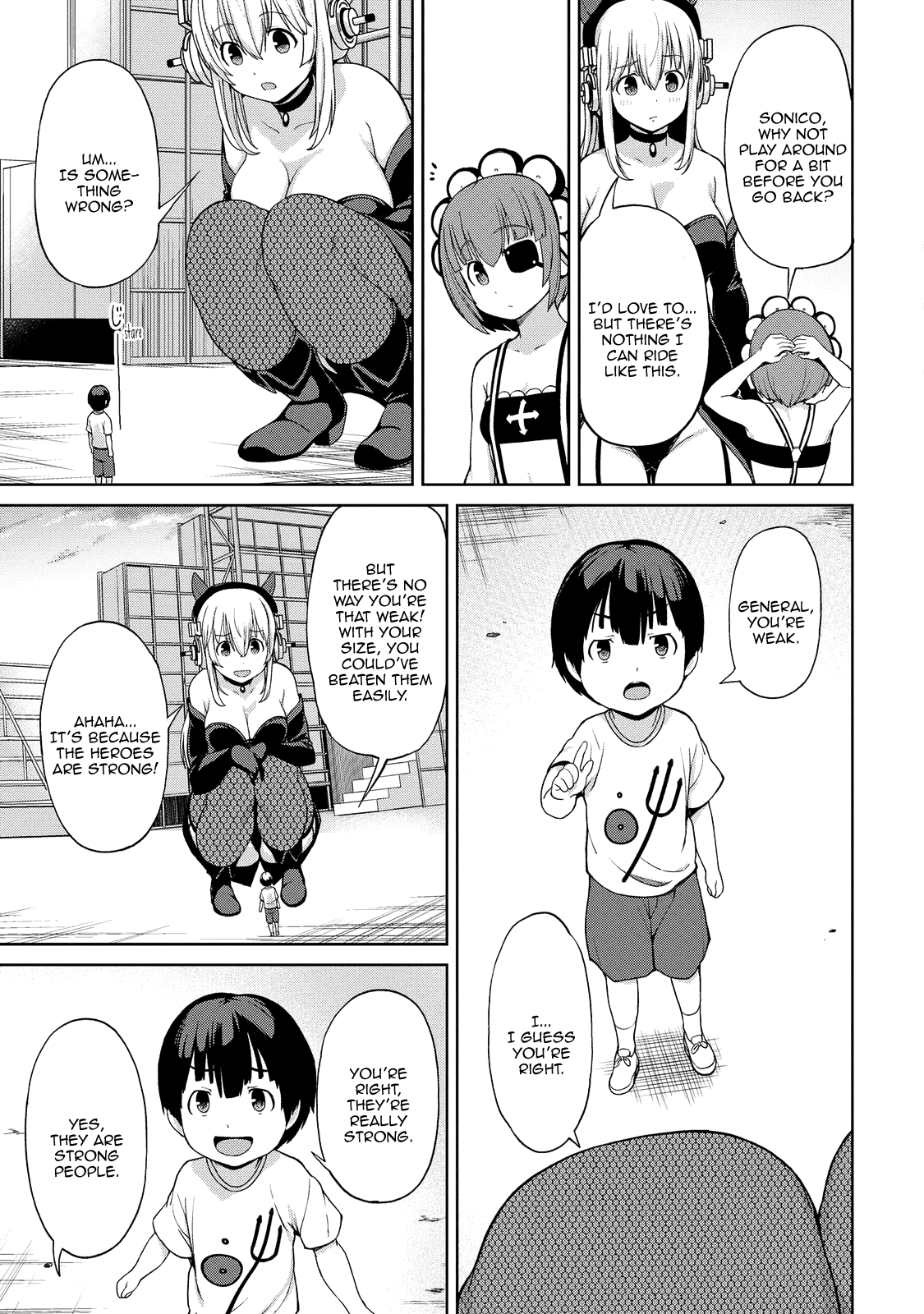 Inconvenient Daily Life Of The Super Sonico chapter 5 - page 10