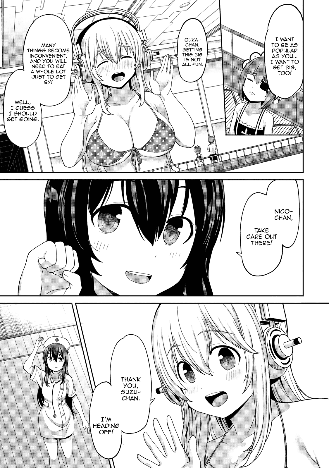 Inconvenient Daily Life Of The Super Sonico chapter 6 - page 6