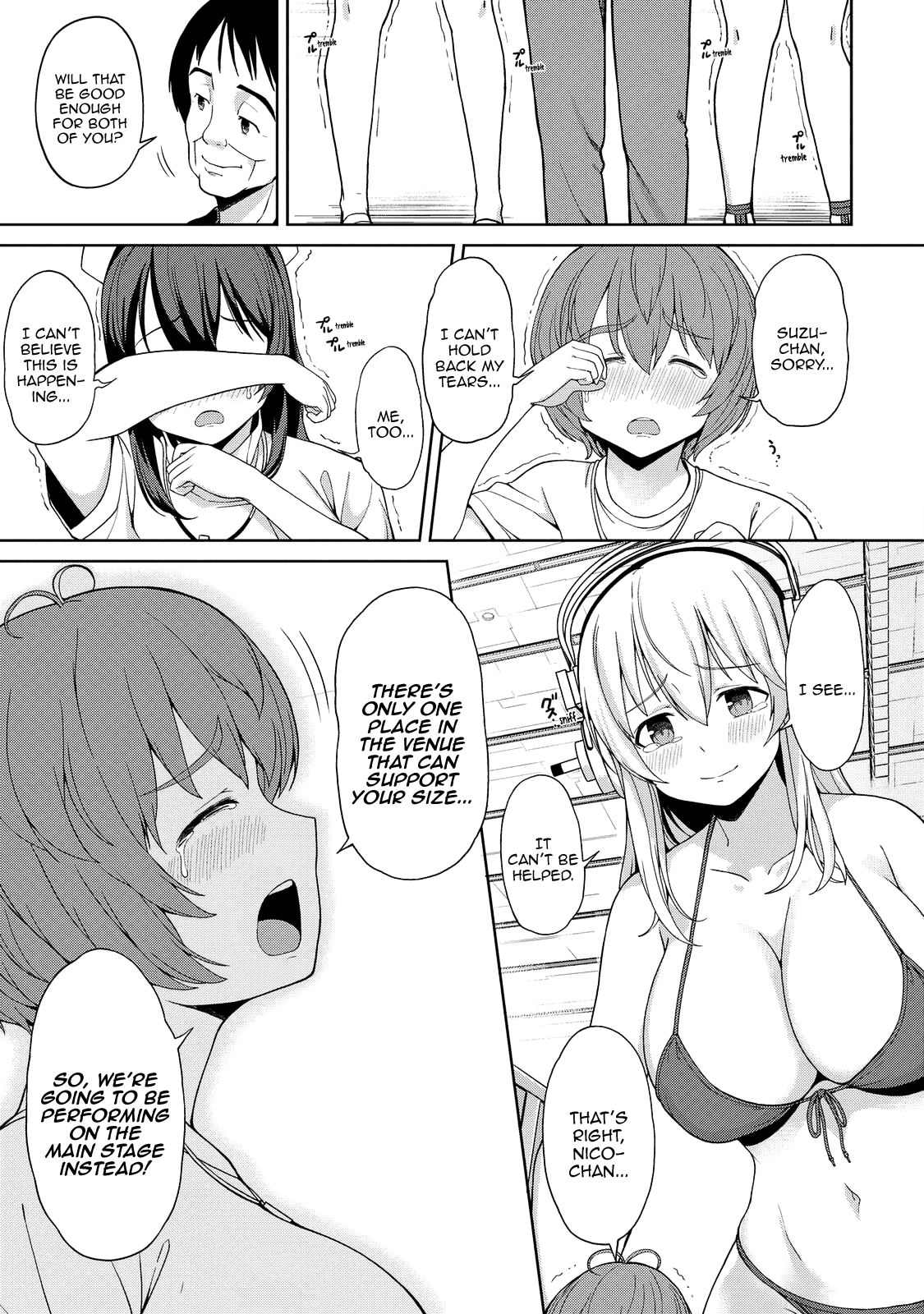 Inconvenient Daily Life Of The Super Sonico chapter 7 - page 6