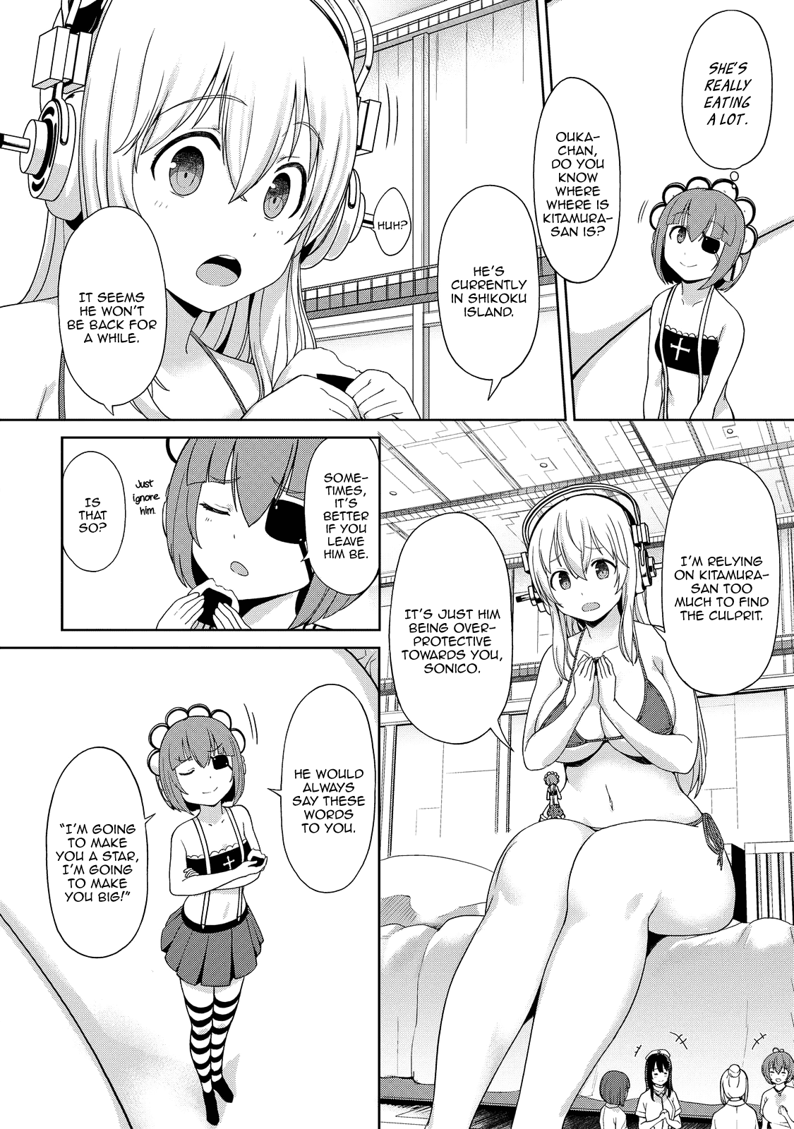 Inconvenient Daily Life Of The Super Sonico chapter 7 - page 9