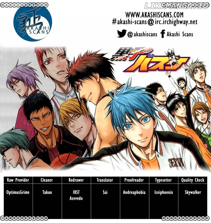 Kuroko no Basket Chapter 251 - page 2