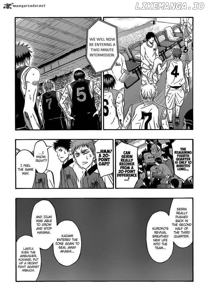 Kuroko no Basket Chapter 257 - page 4