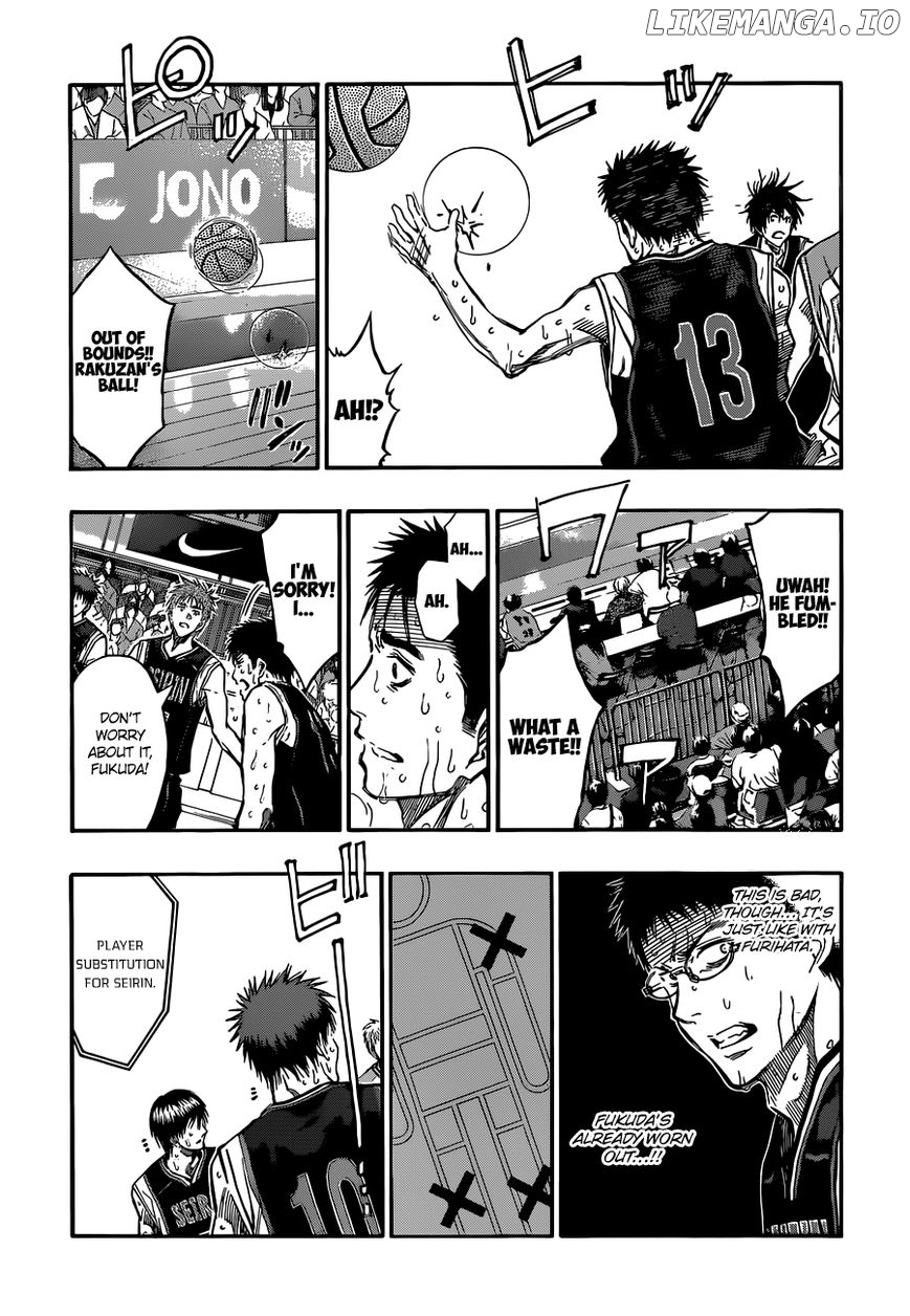 Kuroko no Basket Chapter 245 - page 9