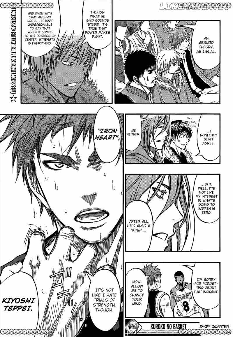 Kuroko no Basket Chapter 243 - page 21