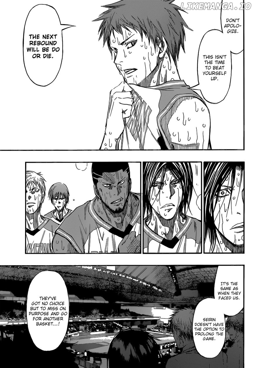 Kuroko no Basket Chapter 273 - page 10