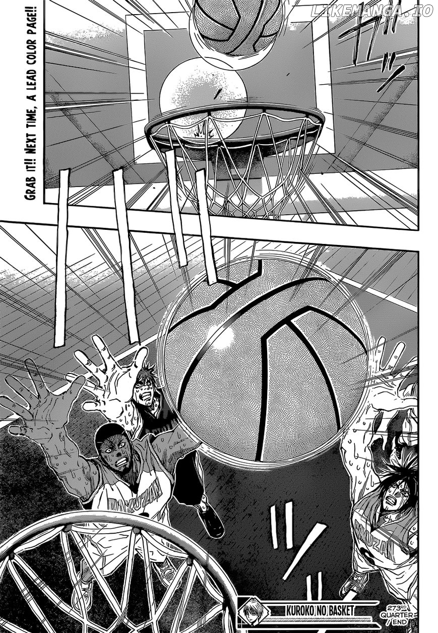 Kuroko no Basket Chapter 273 - page 18