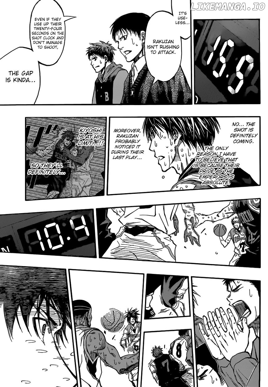 Kuroko no Basket Chapter 272 - page 15