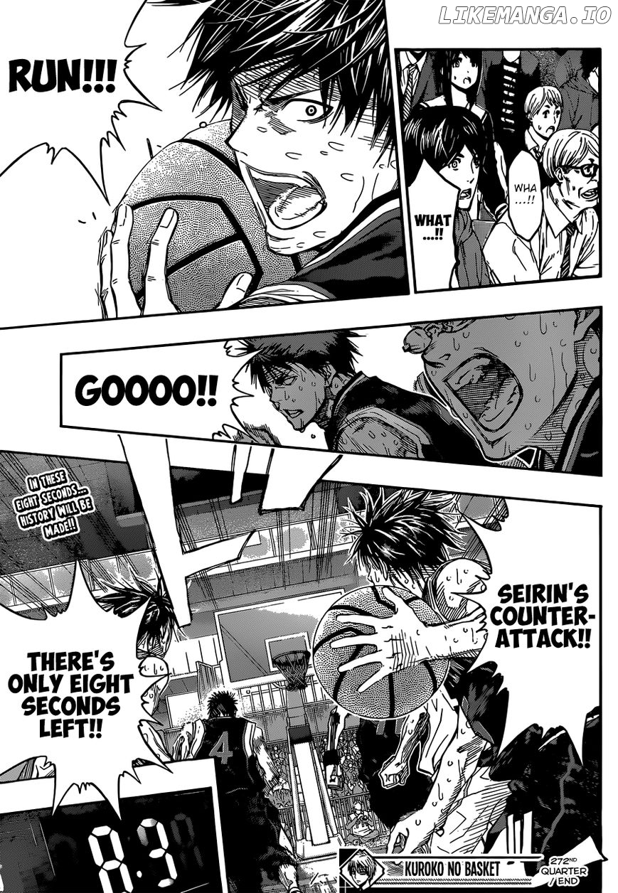 Kuroko no Basket Chapter 272 - page 17