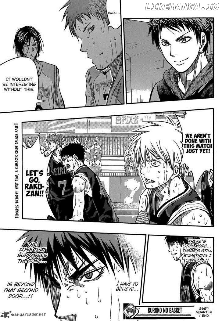 Kuroko no Basket Chapter 269 - page 19