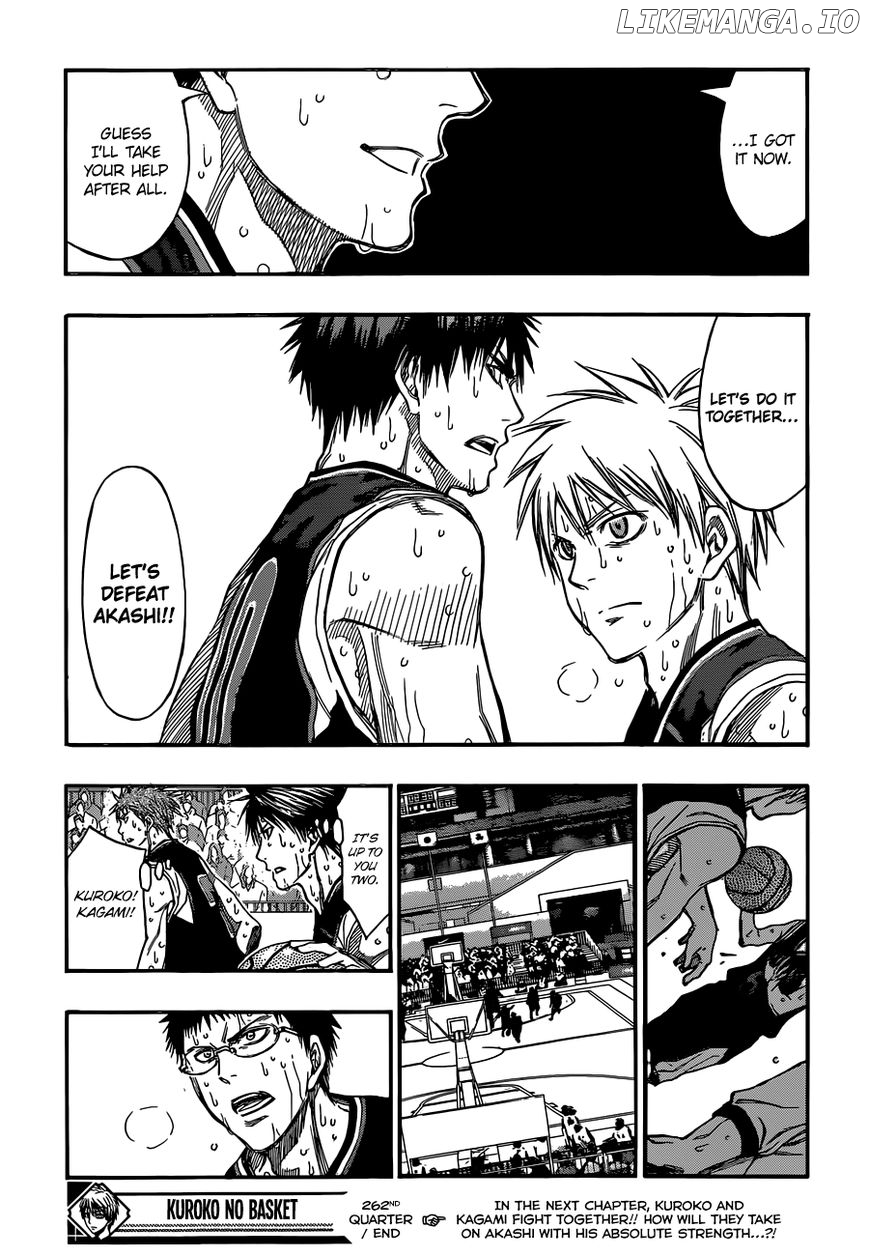 Kuroko no Basket Chapter 262 - page 19