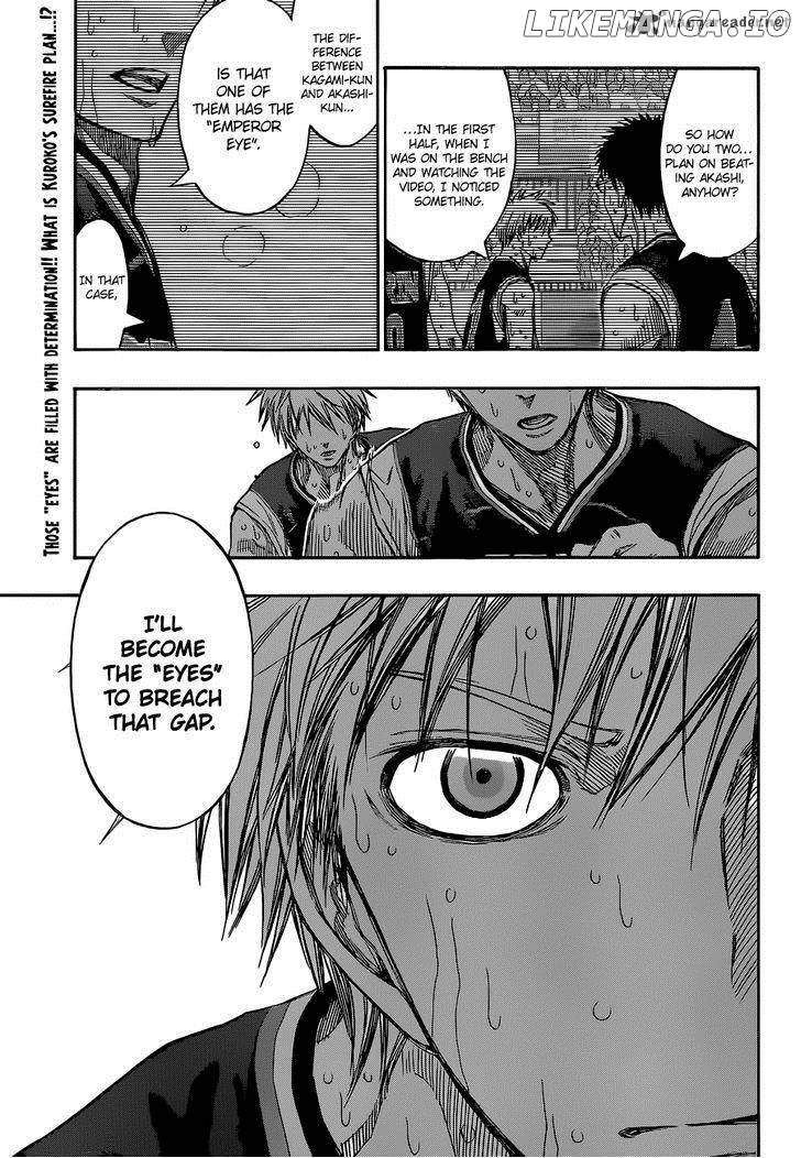 Kuroko no Basket Chapter 262 - page 20