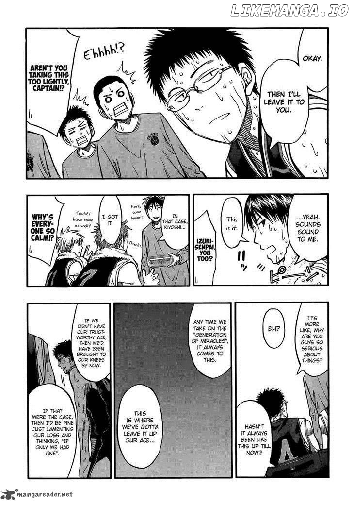 Kuroko no Basket Chapter 261 - page 12