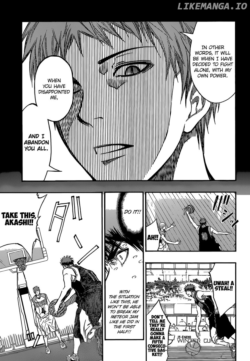 Kuroko no Basket Chapter 260 - page 18