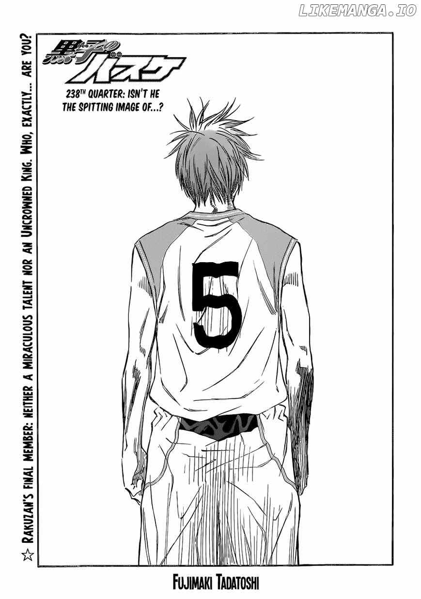 Kuroko no Basket Chapter 238 - page 1