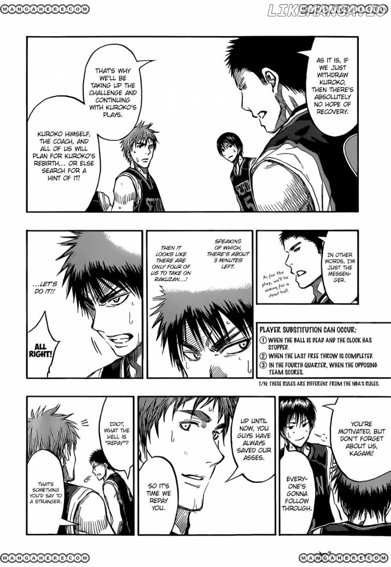 Kuroko no Basket Chapter 237 - page 10