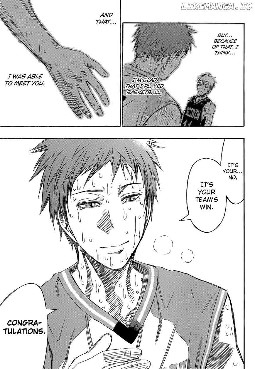 Kuroko no Basket Chapter 275 - page 8