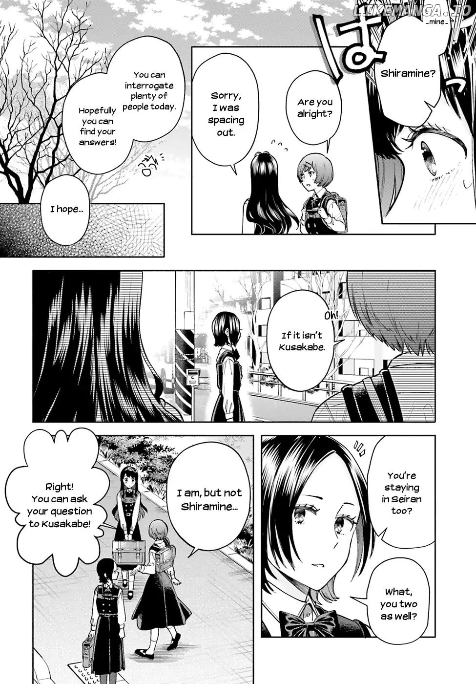 Ano Ko ni Kiss to Shirayuri wo chapter 48 - page 11