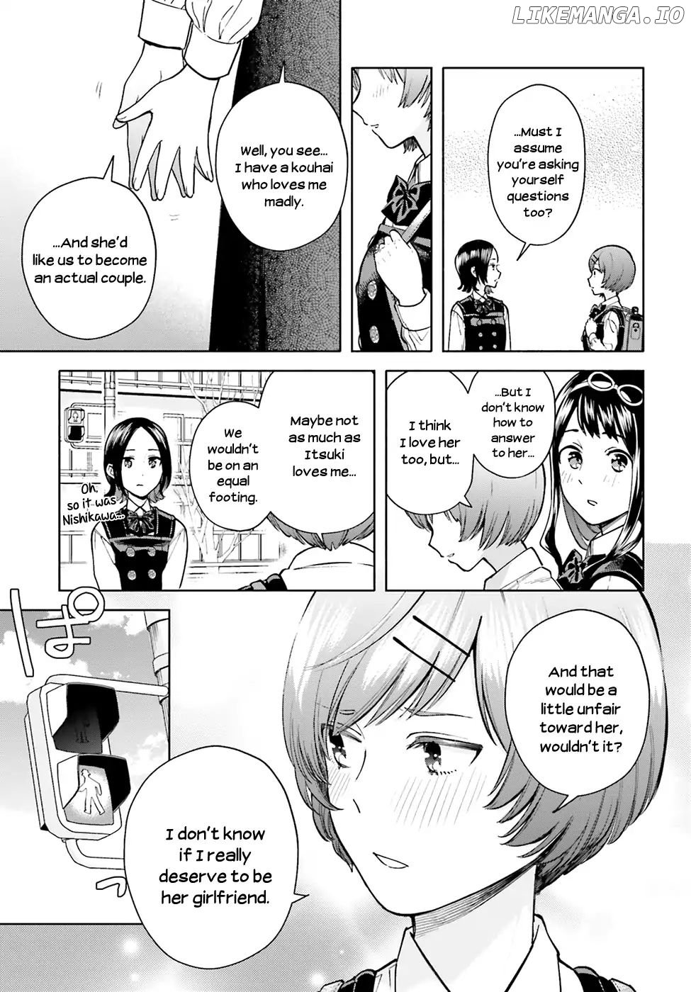 Ano Ko ni Kiss to Shirayuri wo chapter 48 - page 14