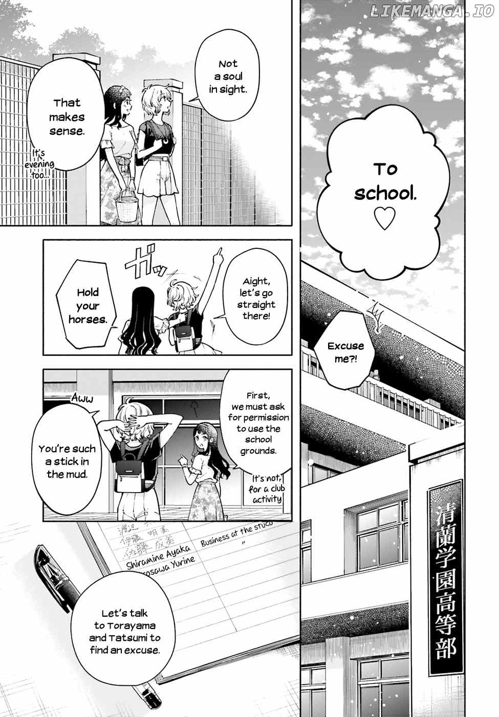 Ano Ko ni Kiss to Shirayuri wo chapter 50 - page 20