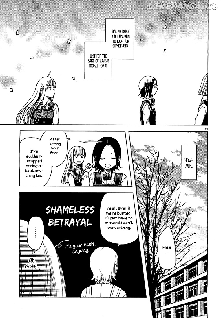 Ano Ko ni Kiss to Shirayuri wo chapter 9 - page 22